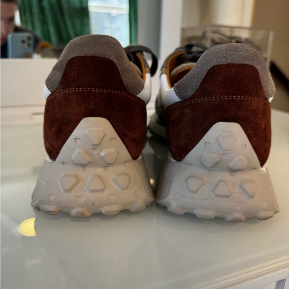 Magnanni Brown & White Onyx Water Resistant Sneaker - Picture 7 of 14